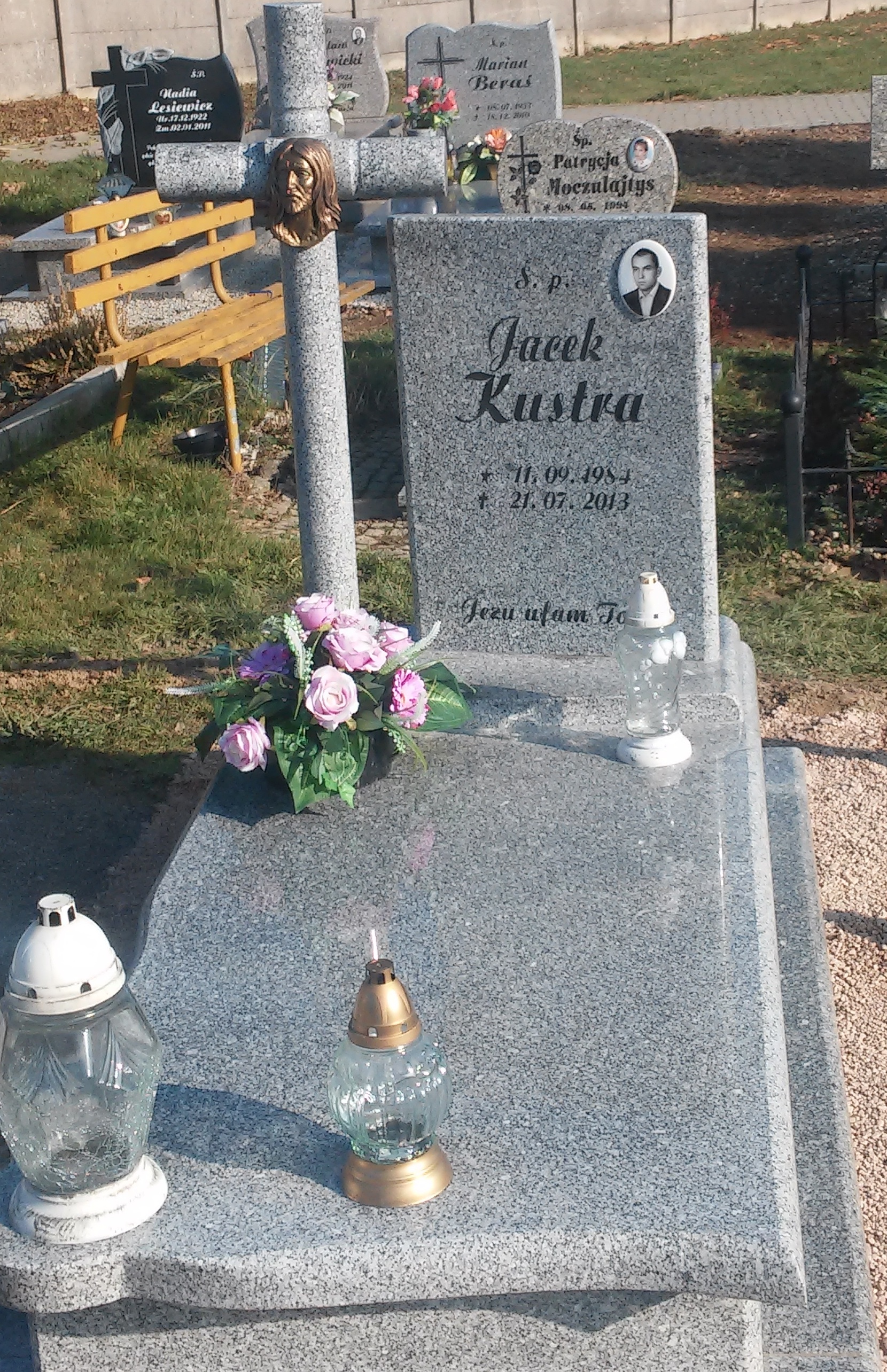 Jacek Kustra 1984 Lubań Gmina - Grobonet - Wyszukiwarka osób pochowanych