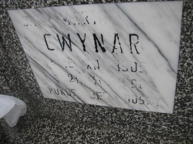 Maria Cwynar 1905 Lubań Gmina - Grobonet - Wyszukiwarka osób pochowanych
