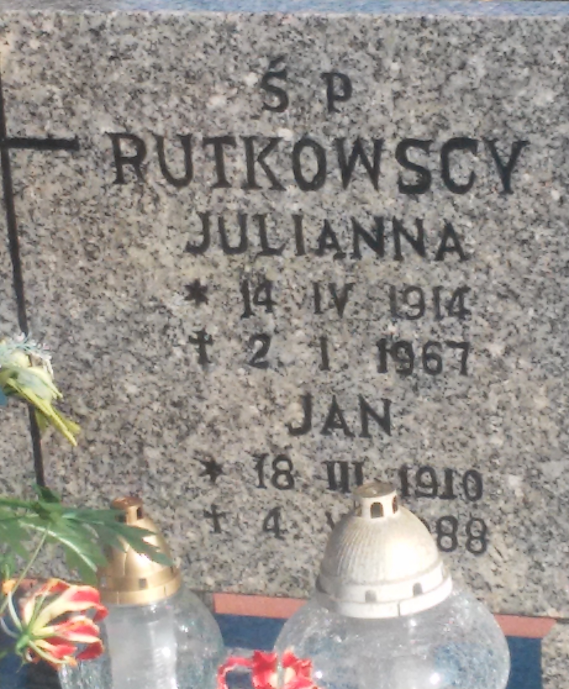 Grób Jan Rutkowski