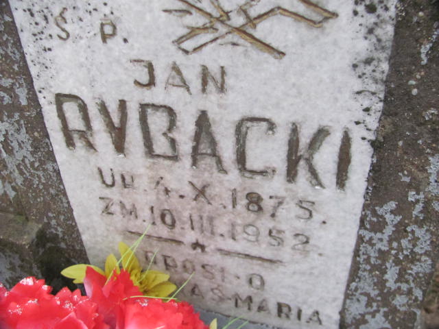 Jan Rybacki 1875 Lubań Gmina - Grobonet - Wyszukiwarka osób pochowanych