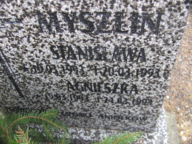 Grób Agnieszka Myszlin