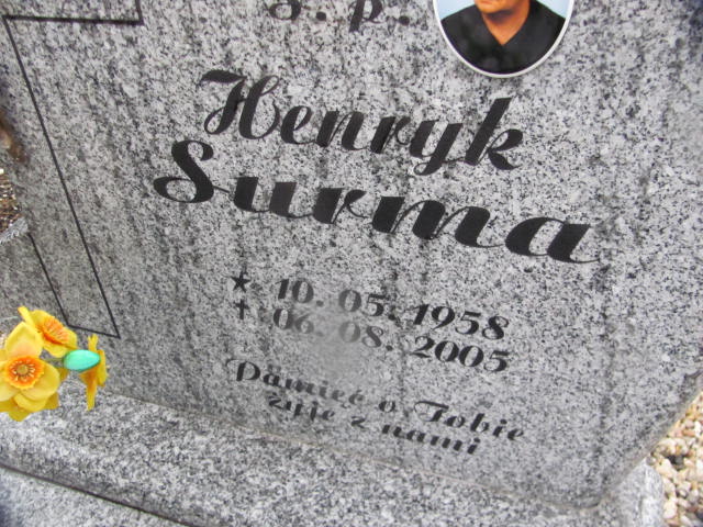 Grób Henryk Surma