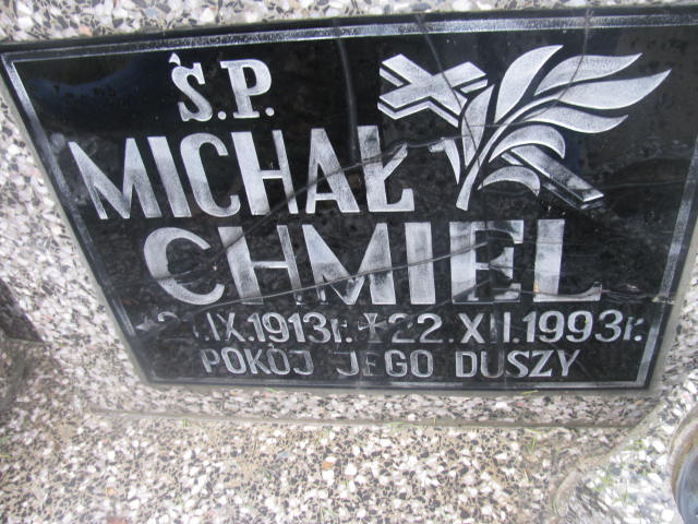 Michał Chmiel 1913 Lubań Gmina - Grobonet - Wyszukiwarka osób pochowanych