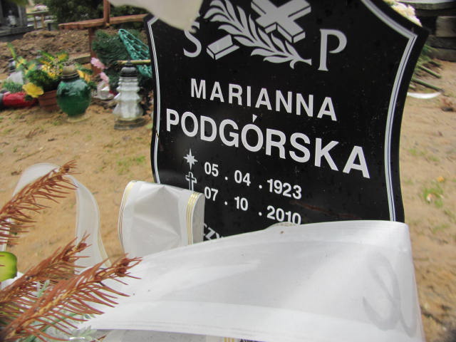 Marianna Podgórska 1923 Lubań Gmina - Grobonet - Wyszukiwarka osób pochowanych