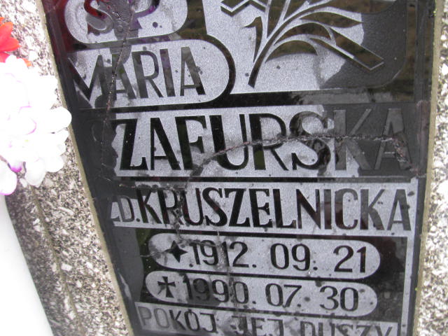 Grób Maria Szafurska