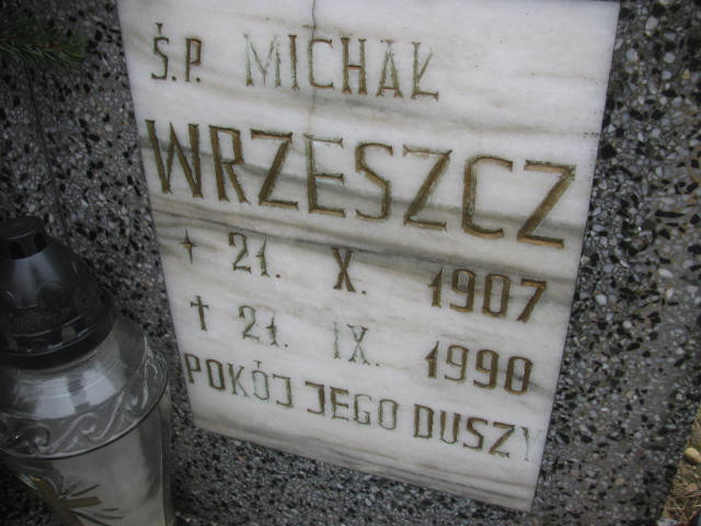 Grób Michał Wrzeszcz